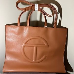 Telfar Large Shopping Bag - Tan